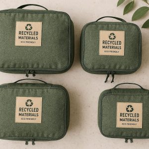 Eco Friendly Packing Cubes Made from Recycled Materials for Travel