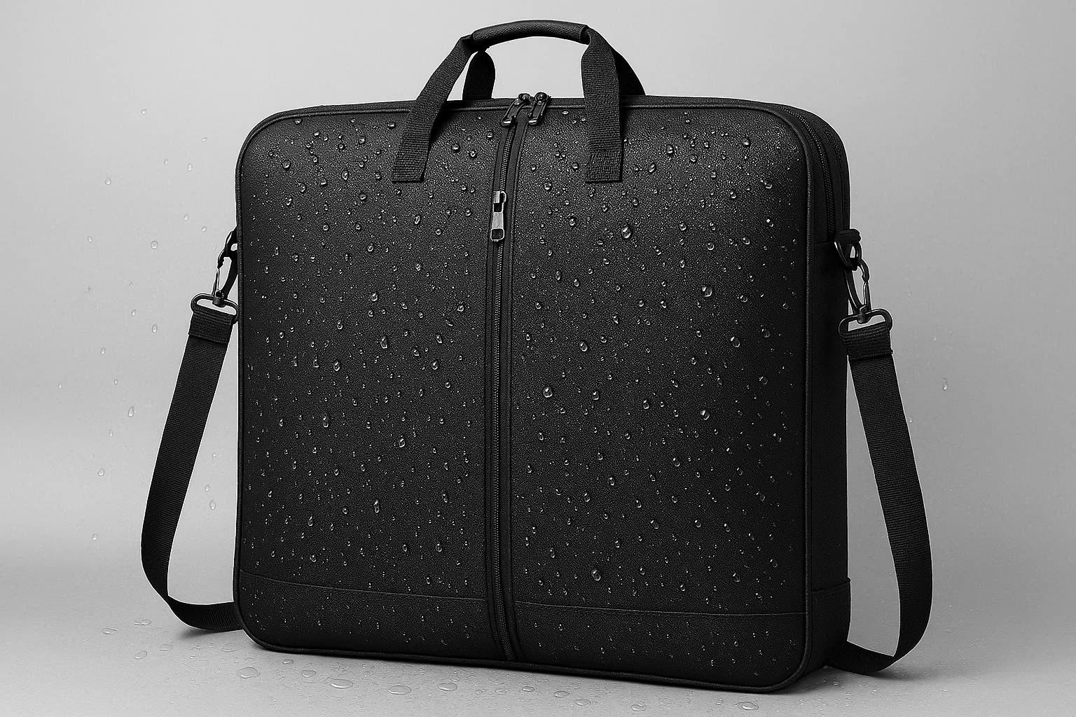 Large Waterproof Travel Garment Bag for Suits and Formal Wear