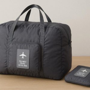 Foldable Travel Duffel Bag for Extra Luggage and Souvenir Storage